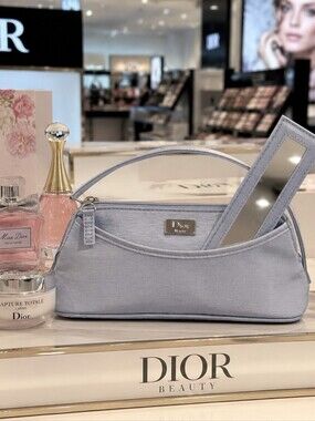 Dior Cosmetic Pouch  / NEW w/ Mirror